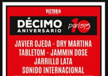 Décimo Aniversario París15 en Málaga