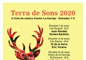 Terra de Sons 2020 - Montañez i Alidé Sans en La Garriga