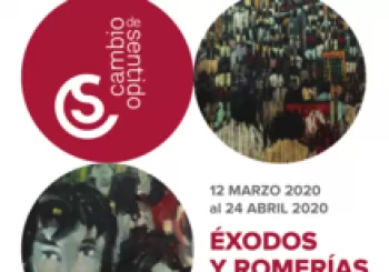 Éxodos y Romerías, una exposición de Ángel Baltasar con música de Suso Saiz en directo en Madrid