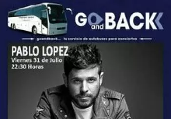 Bus PABLO LOPEZ, en el Concert Music Festival en 11139 Chiclana de la Frontera