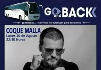 Bus COQUE MALLA, en el Concert Music Festival en 11139 Chiclana de la Frontera