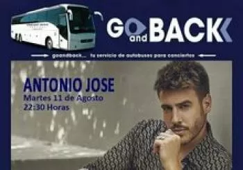 Bus ANTONIO JOSE, en el Concert Music Festival en 11139 Chiclana de la Frontera