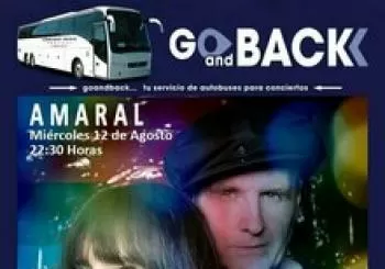 Bus AMARAL, en el Concert Music Festival en 11139 Chiclana de la Frontera