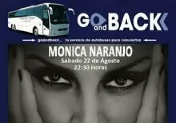 Bus MONICA NARANJO, en el Concert Music Festival en 11139 Chiclana de la Frontera