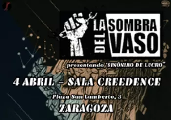 La Sombra Del Vaso & Despojos De Poeta en Zaragoza