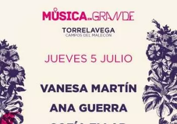 Concierto Vanesa Martín+Ana Guerra+Sofía Ellar + Ximena S. en Cantabria