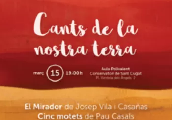 Cants de la nostra terra en Sant Cugat del Vallès
