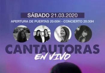 Cantautoras en vivo @ La Carbonera (Pamplona) | Sábado 21.03.2020