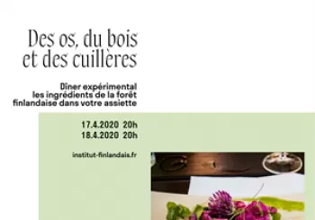 Entradas Des os du bois et des cuillres en Institut finlandais