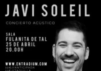 Concierto acústico Javi Soleil en Madrid