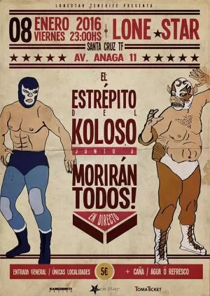 EL Estrépito del Koloso y Morirán Todos! juntos en Concierto