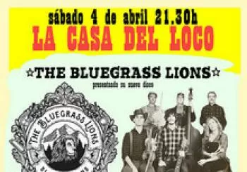THE BLUEGRASS LIONS + HILLBILLY CUTI en Zaragoza