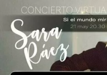 SARA RÁEZ EN CONCIERTO VIRTUAL en En este caso, tu misma ciudad :-)