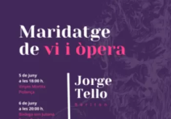 Maridatge d'òpera i vi a Bodega son Juliana en Santa Eugenia