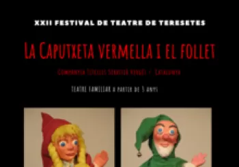 LA CAPUTXETA VERMELLA I EL FOLLET (LLOC: PLAÇA CONSTITUCIÓ) en Petra