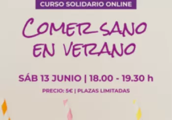 COMER SANO EN VERANO - Taller solidario online de alimentación saludable en Cerdanyola del Valles