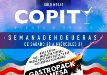 Hogueras Copity en Alicante