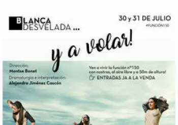 Blanca Desvelada... ¡y a volar! en Barcelona