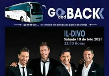 Bus IL DIVO, Concert Music Festival en 11139 Chiclana de la Frontera