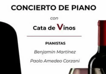 Concierto de Piano con Cata de Vinos en Consell