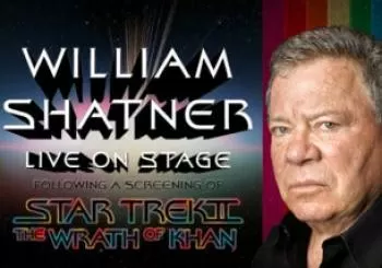 William Shatner and Star Trek II: the Wrath of Khan en Cardiff