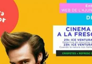 Cinema a la fresca. ICE VENTURA. Detective de mascotas en Gironella