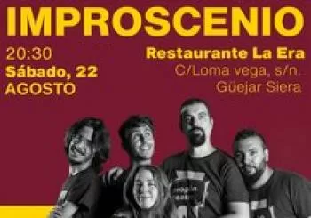 Improscenio de Propón Teatro en Restaurante La Era en Güejar Sierra