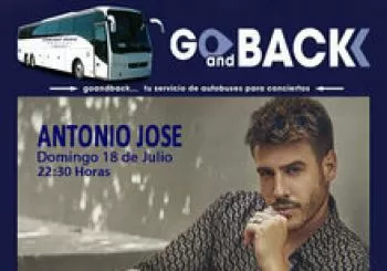 Bus ANTONIO JOSE, en el Concert Music Festival en 11139 Chiclana de la Frontera