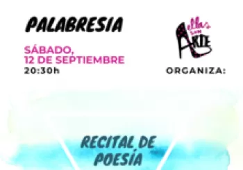 Recital de poesía pintada en Madrid