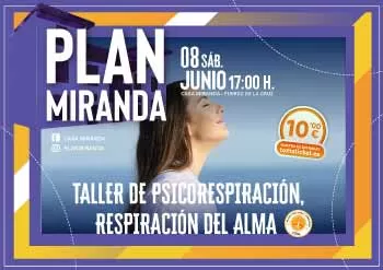Taller de psicorespiración - Plan Miranda