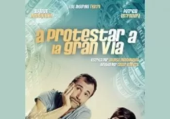 A protestar a la Gran Vía - en Aranjuez