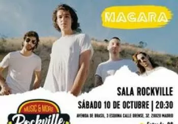 Magara & Núñez y los Escapistas - Concierto Rockville 10/10/2020 en Madrid