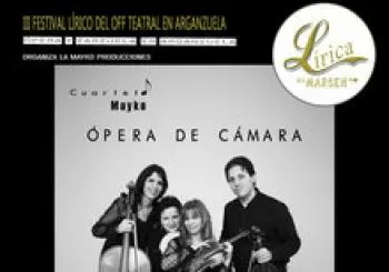 ÓPERA DE CÁMARA - FESTIVAL LÍRICA AL MARGEN en MADRID