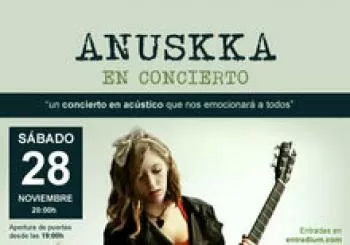 ANUSKKA en concierto en Madrid