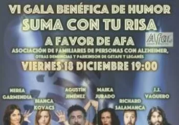 SUMA CON TU RISA (GALA BENÉFICA ALZHEIMER) en LEGANÉS