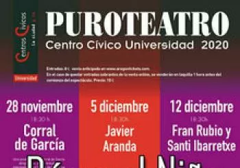 PURO TEATRO. Dúo a el Niño (Fran Rubio y Santi Ibarretxe) en Zaragoza