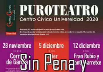 PURO TEATRO. Sin pena y con Gloria (Corral de García) en Zaragoza