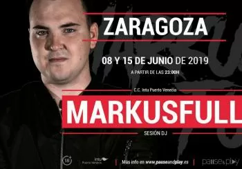 Sesión DJ Markusfull en Pause&Play C.C. Puerto Venecia en Zaragoza