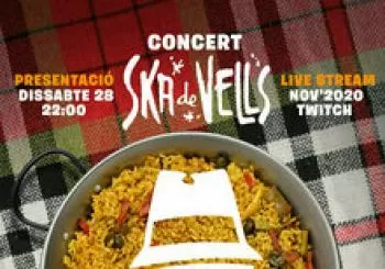 Concert benèfic en STREAMING de presentació de l'SKA DE VELLS de Mr.Freak Ska en Mataró