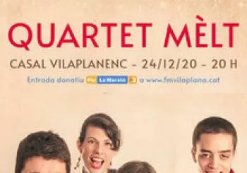 El Quartet MÈLT fa Nadal en Vilaplana
