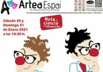 Ciencia Club Clown en Artea Espai en Valencia