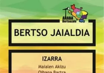 Bertso-jaialdia en Izarra