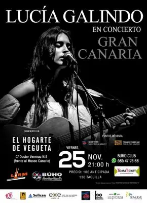 Lucía Galindo en Gran Canaria