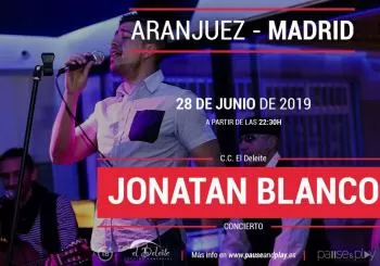 Concierto Jonatan Blanco en Pause&Play C.C. El Deleite en Aranjuez