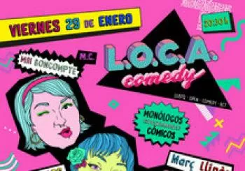 L.O.C.A. comedy open mic en Barcelona