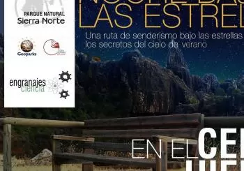 Noche bajo las estrellas en el Cerro del Hierro en San Nicolás del Puerto