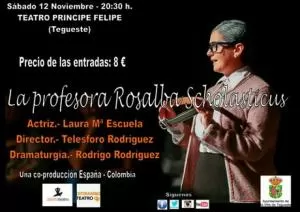 La profesora Rosalba Scholasticus