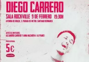Diego Carrero en directo en Madrid