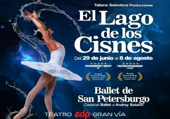 4x3 El Lago de los Cisnes 2021 - Ballet de San Petersburgo - Madrid