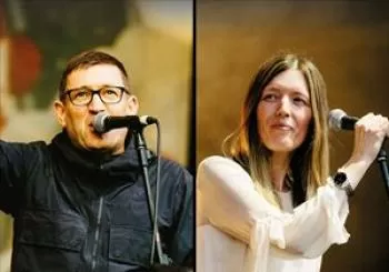 Paul Heaton and Jacqui Abbott en First Direct Arena